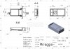 MIRAGGIO Umywalka TONI 450 L (MIRASOFT) 8814209